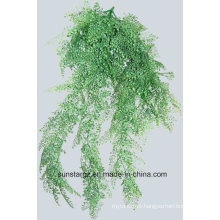 PE Maidenhair Hanging Artificial Plant for Home Decoration (49700)